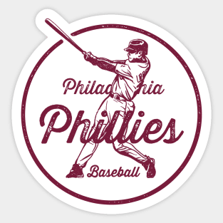 Vintage Phillies Sticker